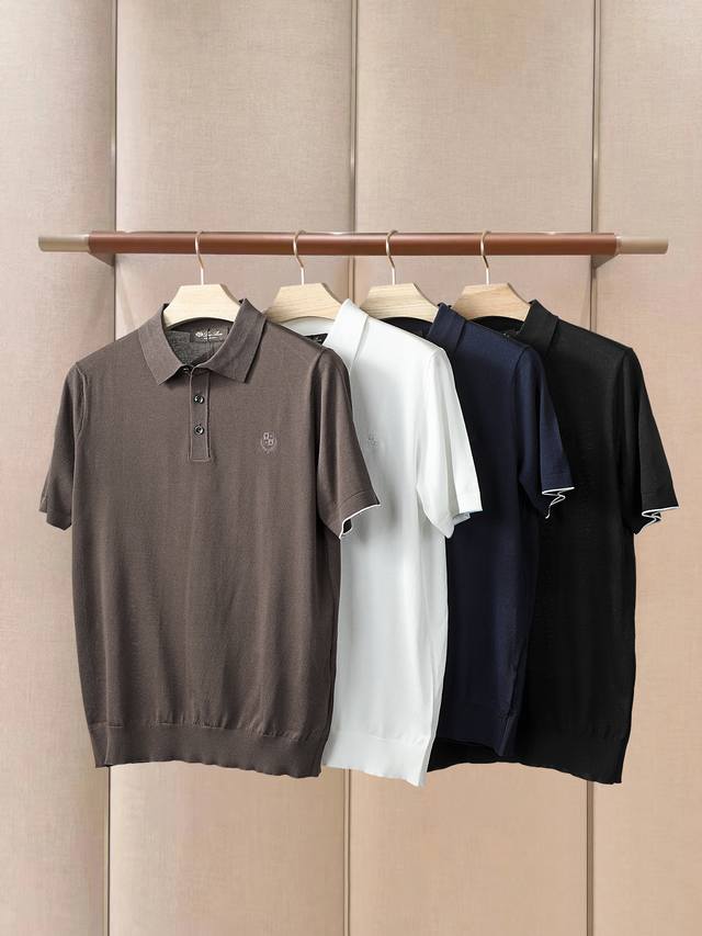 Loro Piana Ss25 Spring and Summer Men's Wear Color: Black, White, Blue, Brown Si