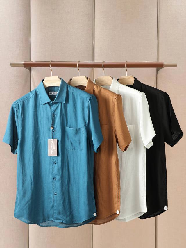 Loro Piana Ss25 Spring and Summer Men's Wear Size M-3Xl Color: Black, White, Car