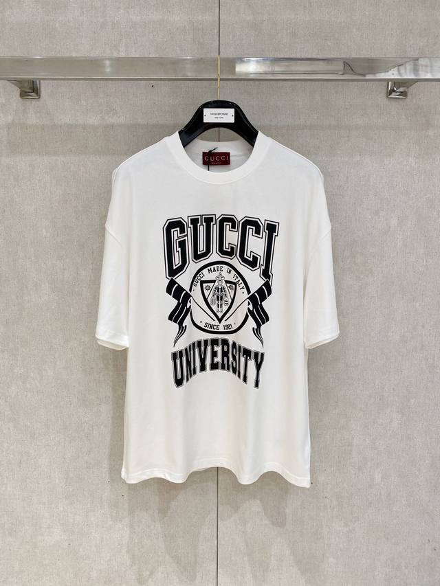 Gucci 25 new short-sleeved Yyds. Wear it with your eyes closed when going out ev