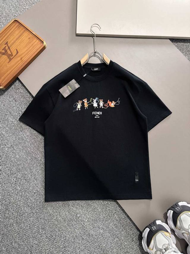 Fend 25 years limited edition, Little Monster series. 300G after washing, 100% c