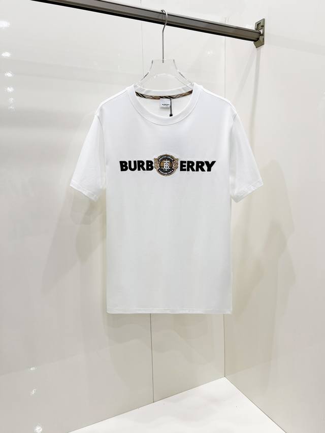 Burberry 2025 Spring/Summer new unisex short-sleeved T-shirts, the latest model