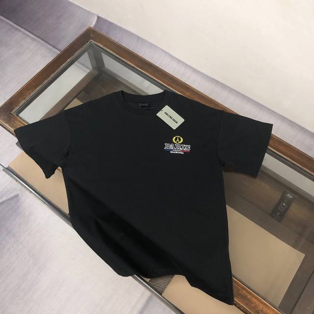 Cbalen*Ciaga Balenciaga 25Ss counter same round neck short sleeve T-shirt ~ fron