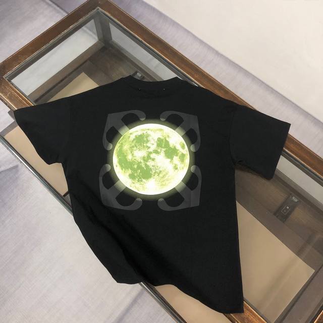 C Off-White 2025Ss Spring and Summer New Couple Round Neck T-shirt Luxury Brand