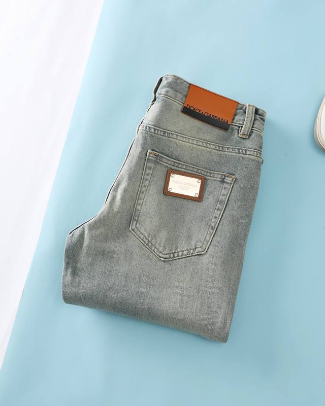 Dol Du*Banna 25Ss Spring and Summer New Fashion Retro Washed Nostalgic Jeans, Me