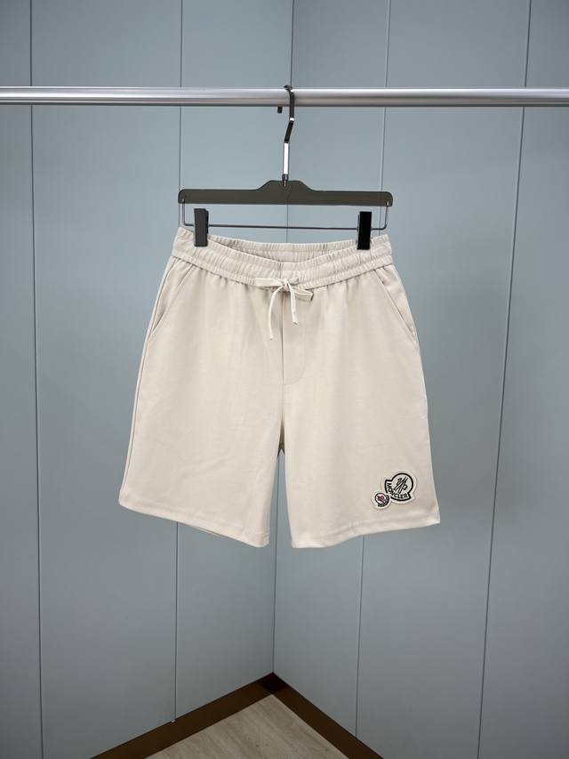 Moncler.Moncler summer men's new double-label embroidered logo ice oxygen cotton