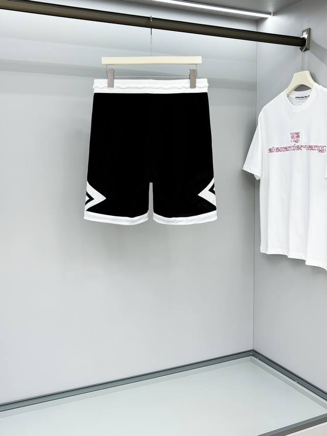 F's 2025 summer new men's casual shorts, high-end custom mesh fabric, breathable