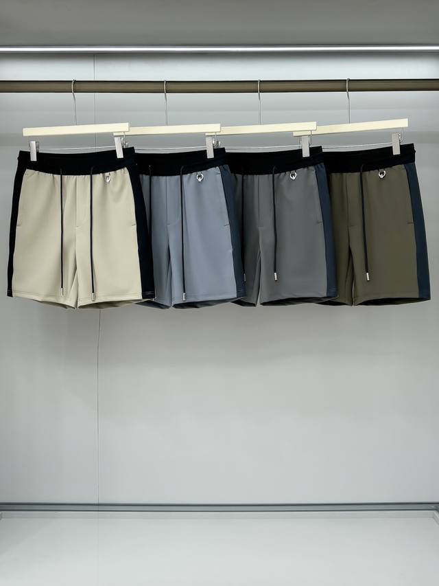 Group photo details P's latest shorts in 2025, made of quick-drying polyester f