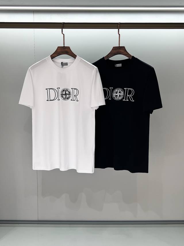 Photo details2025Ss spring and summer new round neck short sleeve Dio X Stone Is