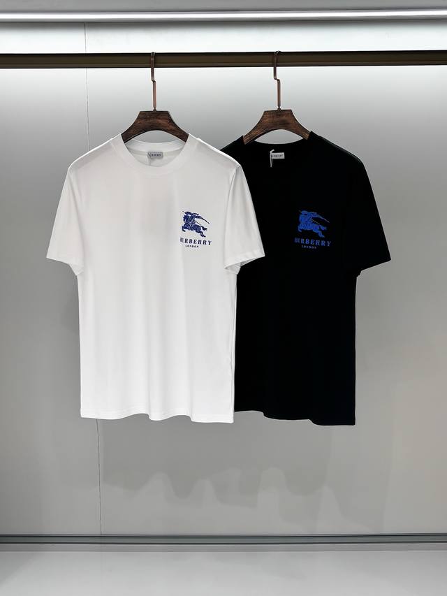 Photo details2025Ssbur micro-logo warhorse short-sleeved T-shirt*Customized cott