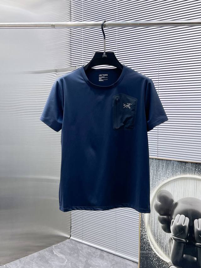 Arc'teryx 2025 new round neck short-sleeved T-shirt, high-end version! Custom-m