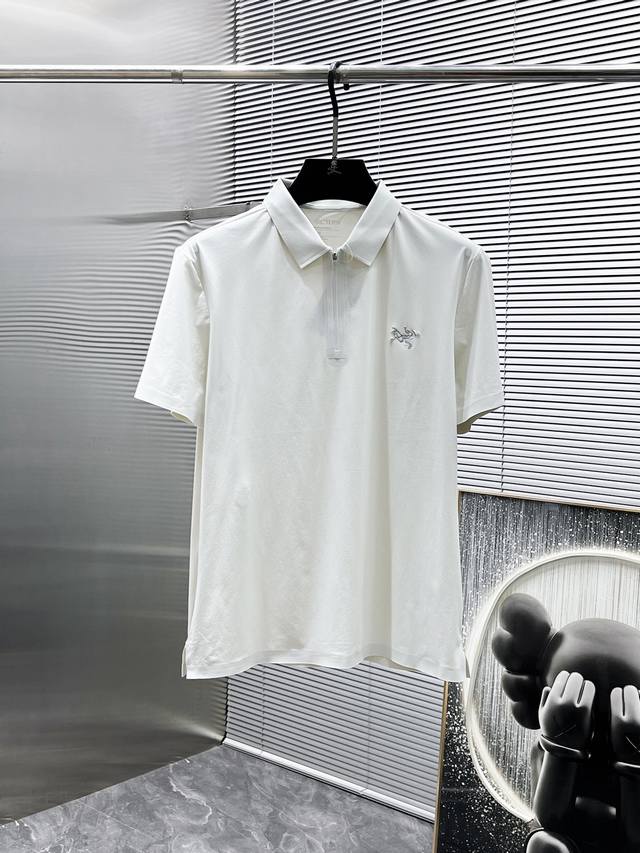 Arc'teryx 2025S summer new style lapel short-sleeved T-shirt Polo shirt, high-e