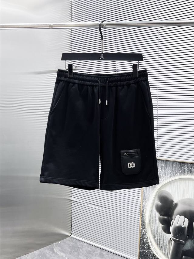 Dolce & Gabbana Dg 2025 new summer shorts casual pants, high-end version! Custo