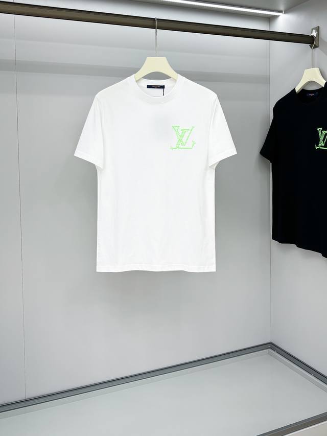 Hot-selling 2025 spring and summer new models, the latest short-sleeved round ne