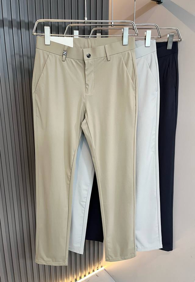 Ermenegildo Zeg*A 2025 Spring and Summer new men's casual trousers, the finale o