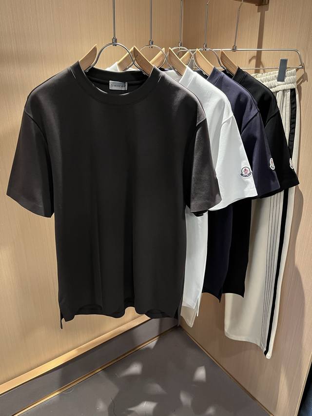 Moncler 2025 Spring and Summer latest unisex trade order short-sleeved T-shirt,