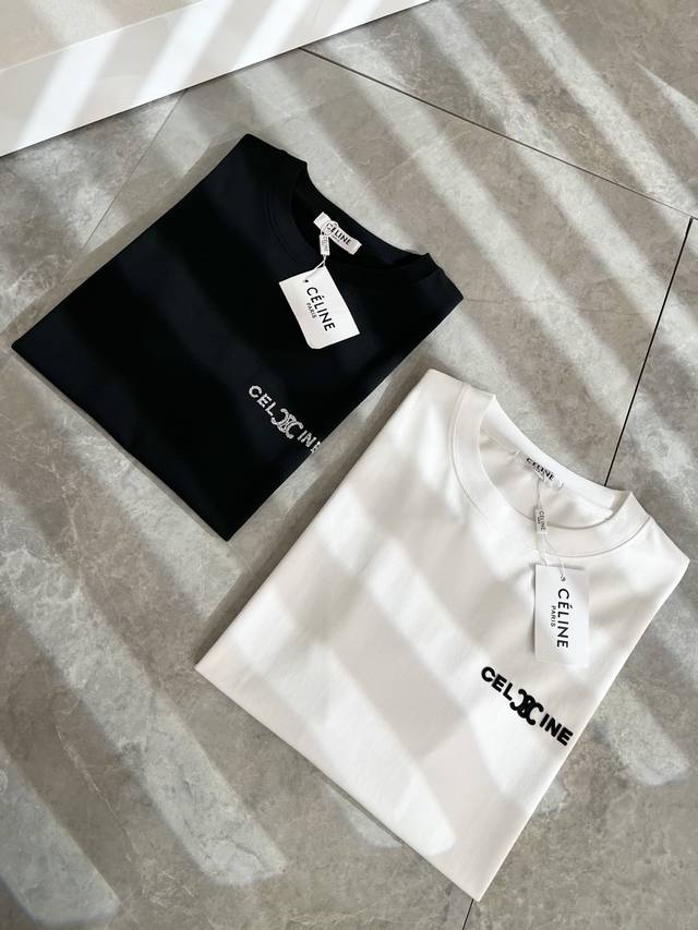 Celin*Celin 2025 Spring and Summer new fashion casual round neck short-sleeved T