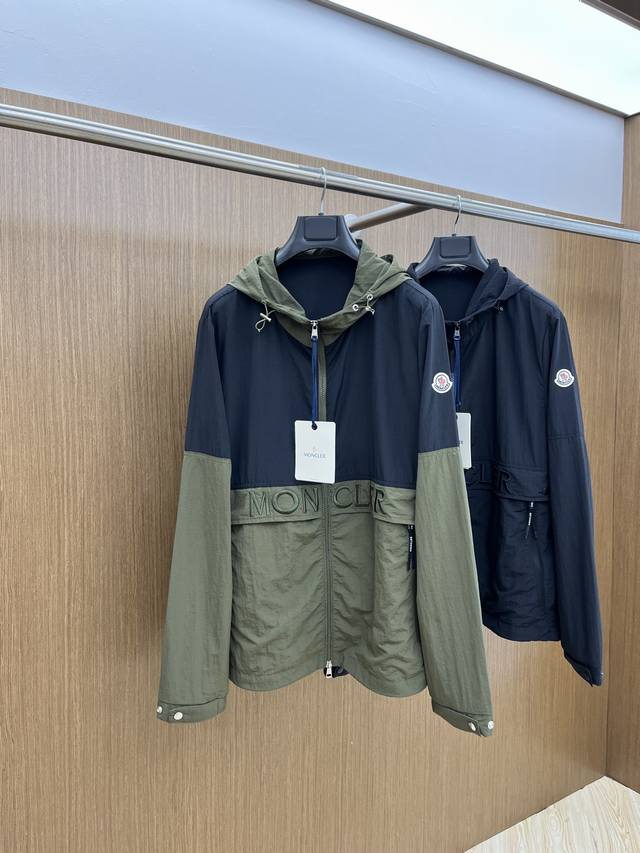 New Mon2540 Summer exclusive new hooded jacket, stylish and simple jacket, high