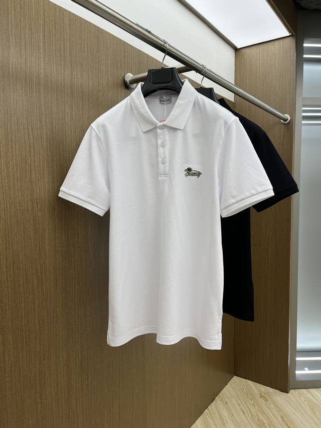 Bbr 2520Ss New summer Logo men's lapel Polo shirt! Classic business men's style,