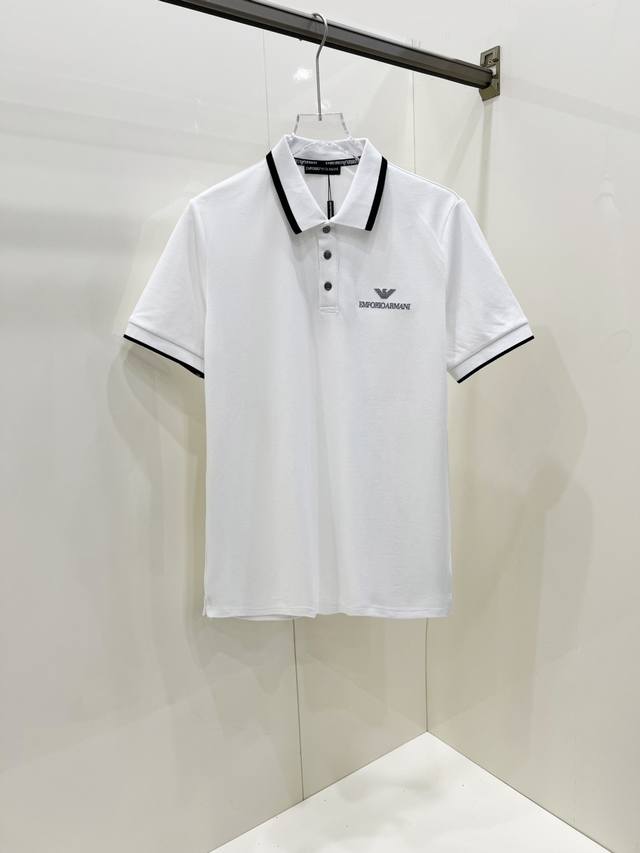 Armani Armani 2025 Spring and Summer new Polo collar short-sleeved series. Selec