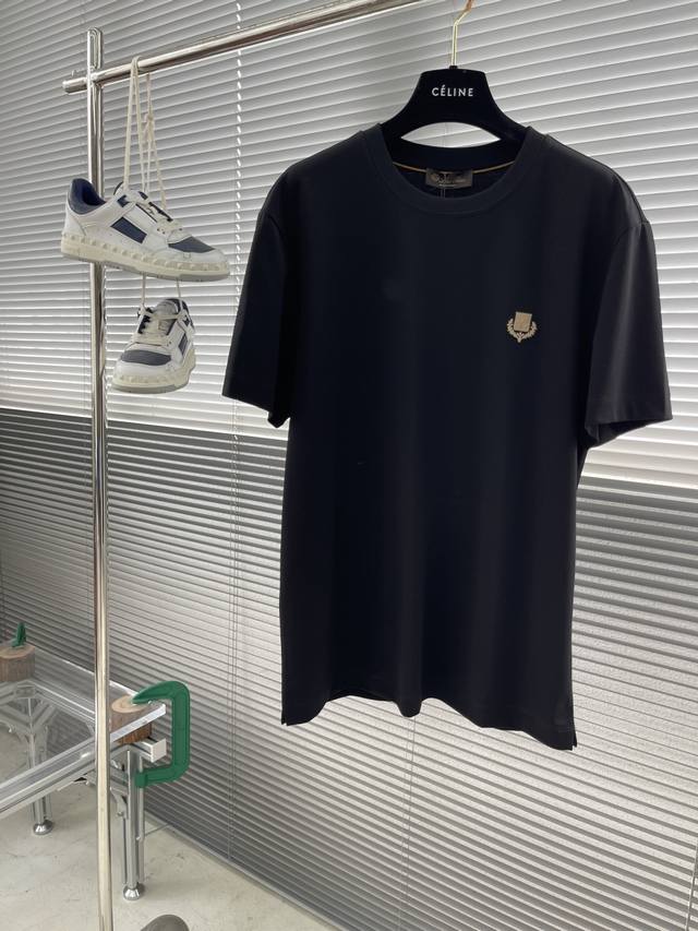 Loro Piana pure cotton round neck 25Ss New spring and summer style, leading the
