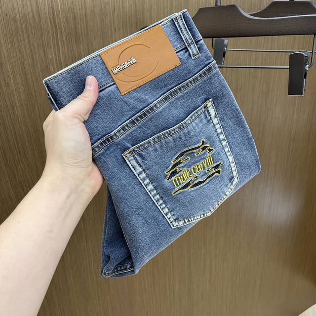 Mc High-end customization, 2025 early spring thin latest jeans counter simultane