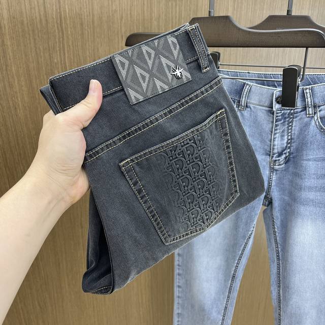 Cd High-end customization, 2025 early spring thin latest jeans counter simultane