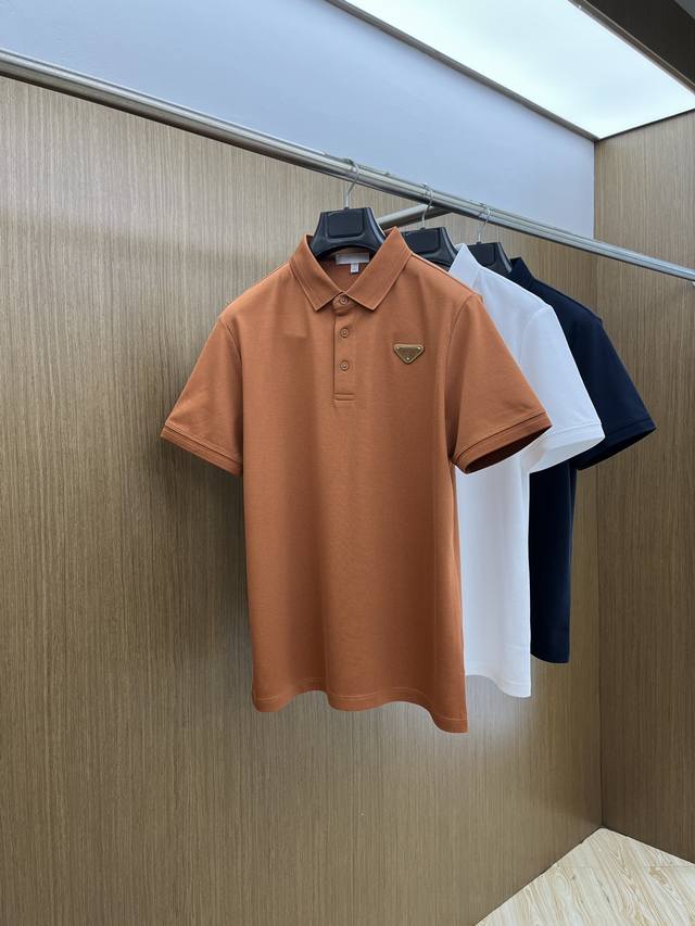 New product Pd 2540 Spring and Summer new product fine grain pique business Polo