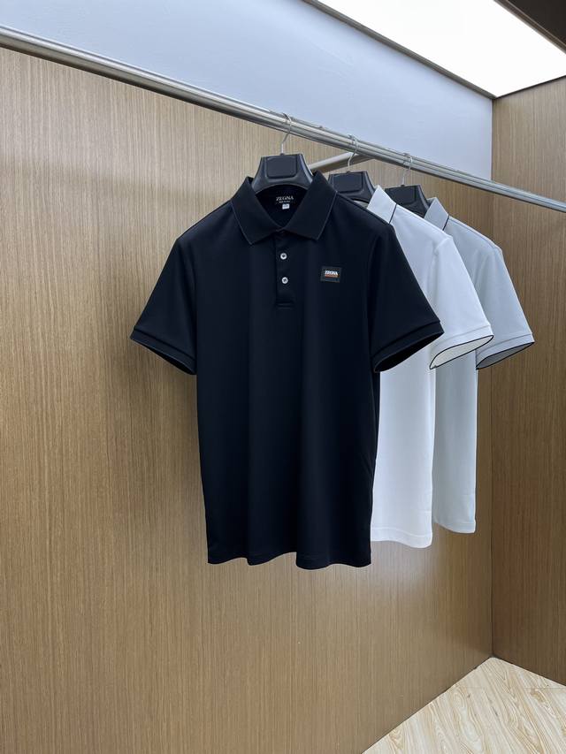 New product Zz 2540 Spring and Summer new product fine grain pique business Polo
