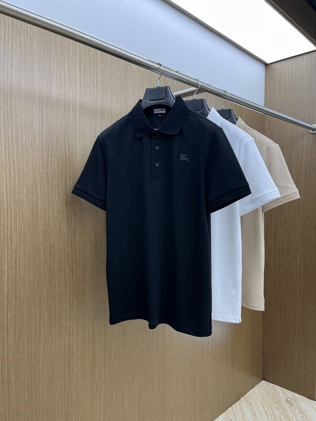 New Bbr 2540 New Men's Lapel Polo Shirt Short Sleeve Made of imported fabrics.