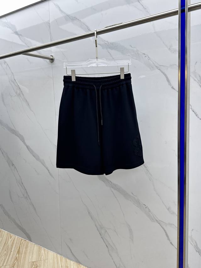 Balenciag* Paris 2025 Spring and Summer new men's casual drawstring shorts high-