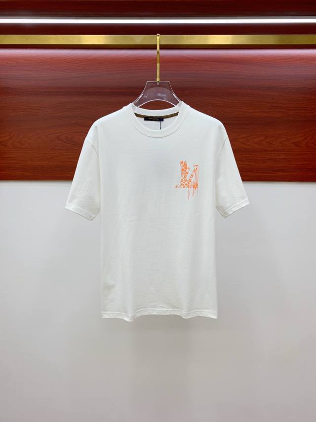 Lv2025 New summer short-sleeved T-shirt, the first exclusive online personalized