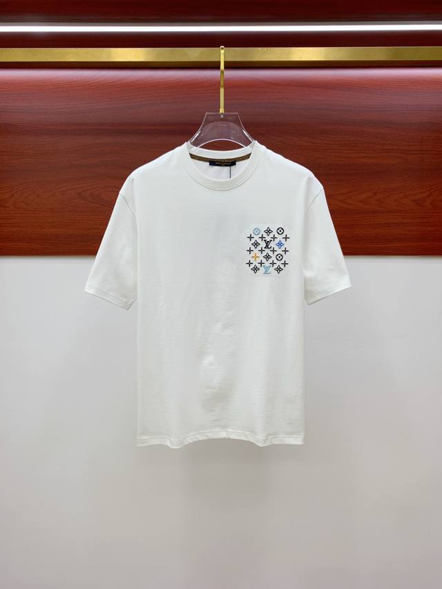 Lv2025 New summer short-sleeved T-shirt, the first exclusive online personalized