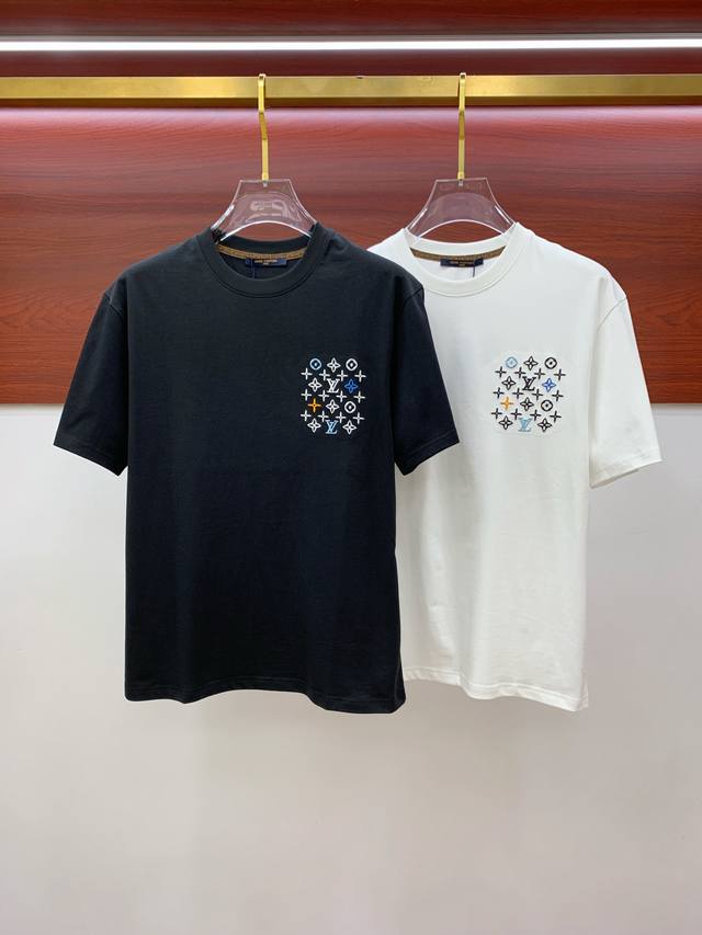 Lv2025 New summer short-sleeved T-shirt, the first exclusive online release of t
