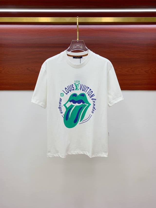 Lv2025 New summer short-sleeved T-shirt, the first exclusive online release of t