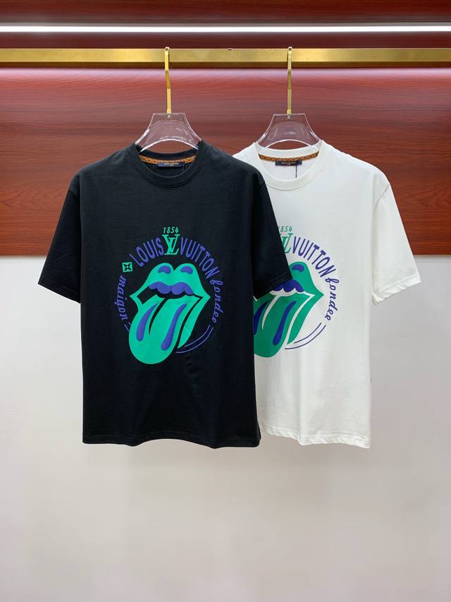 Lv2025 New summer short-sleeved T-shirt, the first exclusive online personalized