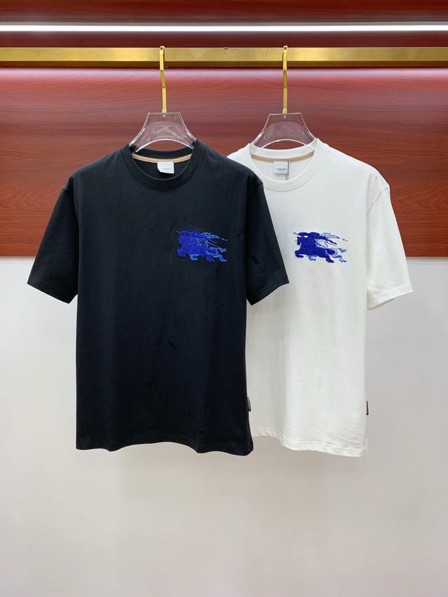 BURBERRY 2025 new summer short-sleeved T-shirt, the first exclusive online relea