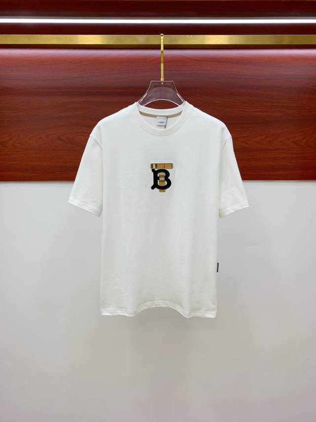 BURBERRY 2025 new summer short-sleeved T-shirt, the first exclusive online relea