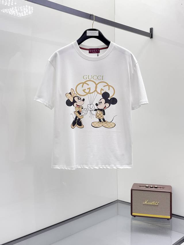 Gucci 2025 summer new short-sleeved T-shirt, the first exclusive online release
