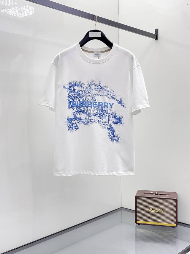 BURBERRY 2025 new summer short-sleeved T-shirt, the first exclusive online relea