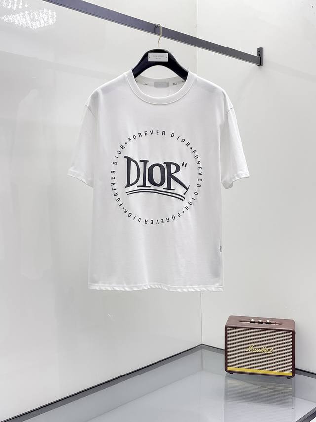 Dior 2025 new summer short-sleeved T-shirt, the first exclusive online personali