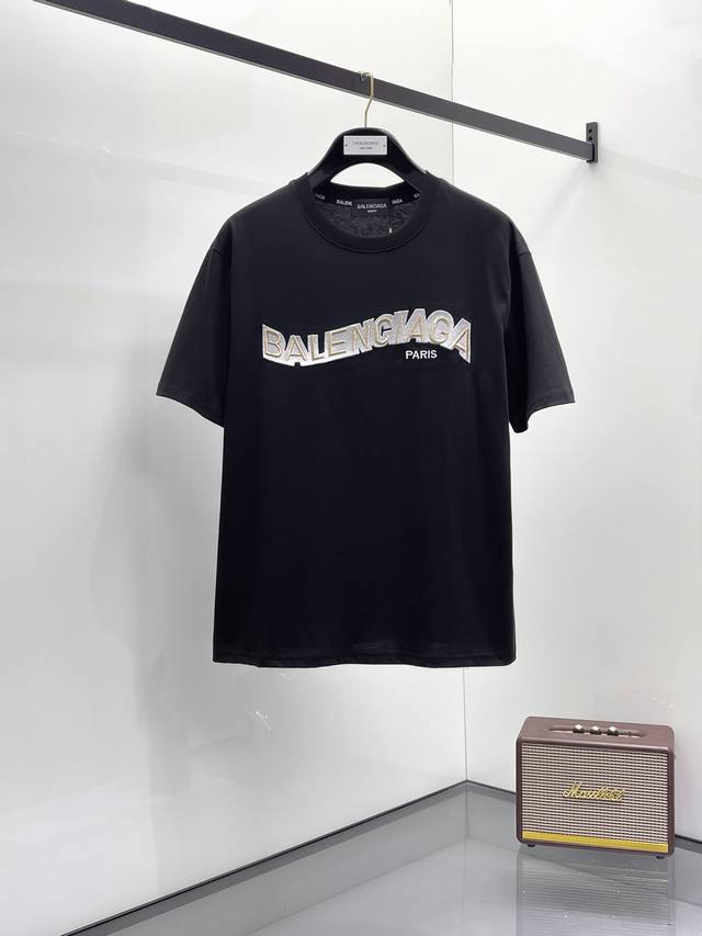Balenciaga 2025 new summer short-sleeved T-shirt, the first exclusive online rel