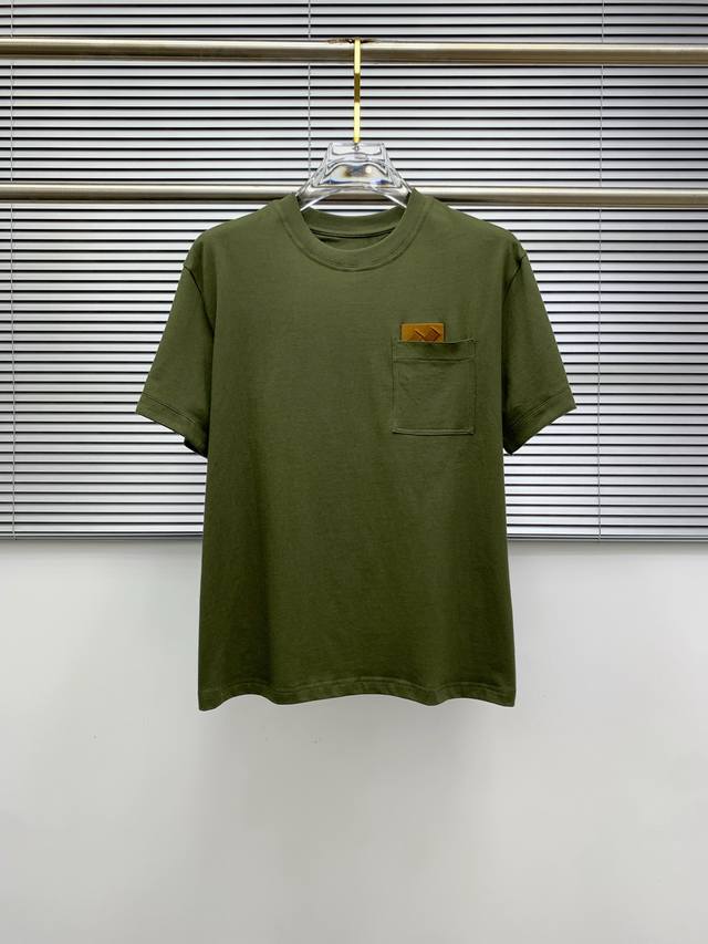 Bv2025 Spring and Summer new men's and women's short-sleeved T-shirts, the lates