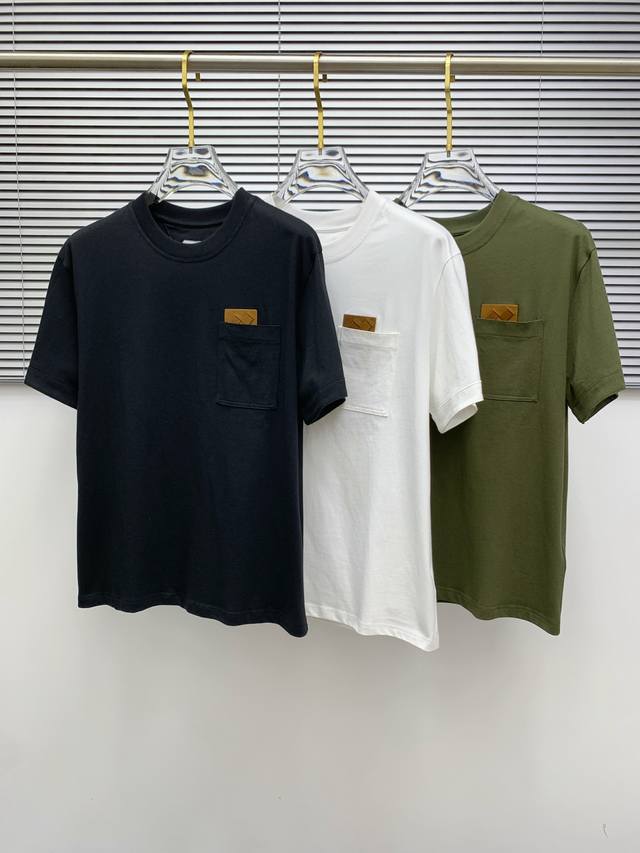 Bv2025 Spring and Summer new men's and women's short-sleeved T-shirts, the lates