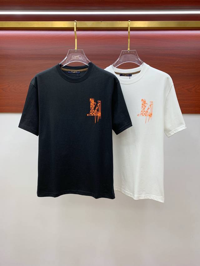 Lv2025 New summer short-sleeved T-shirt, the first exclusive online release of t