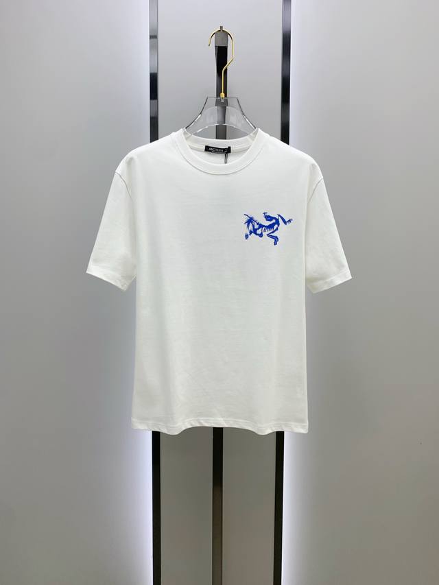 Ss Arc'teryx's latest pure cotton fabric, classic logo pattern, fashionable and