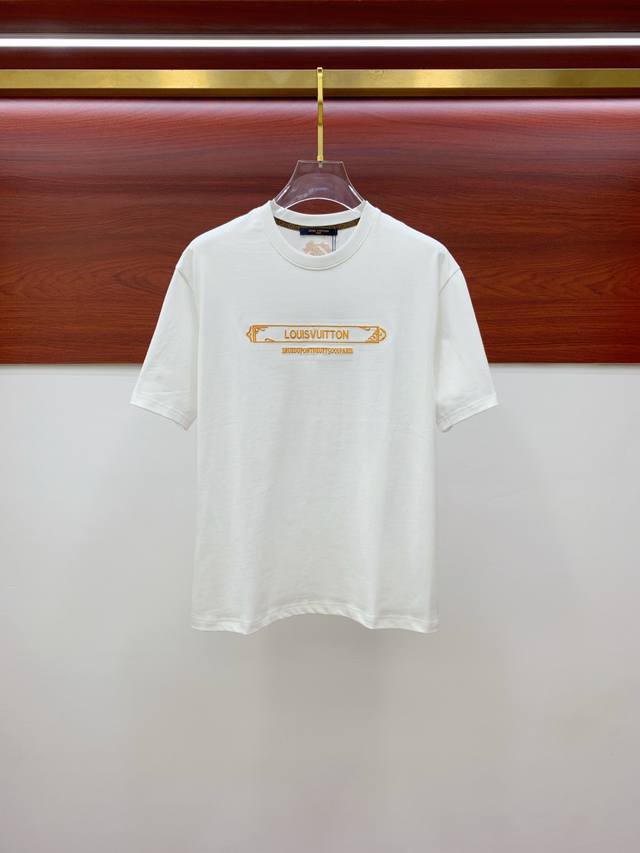 Lv2025 New summer short-sleeved T-shirt, the first exclusive online personalized