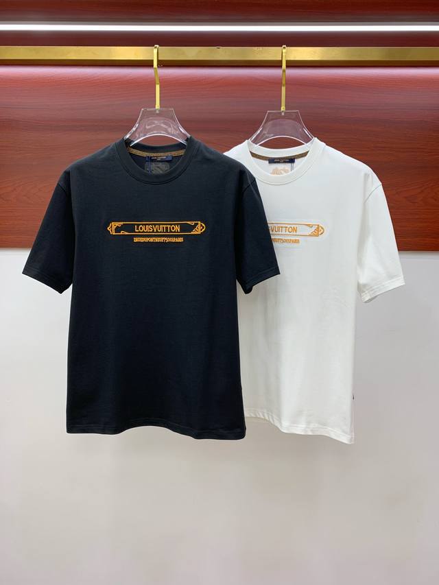 Lv2025 New summer short-sleeved T-shirt, the first exclusive online personalized