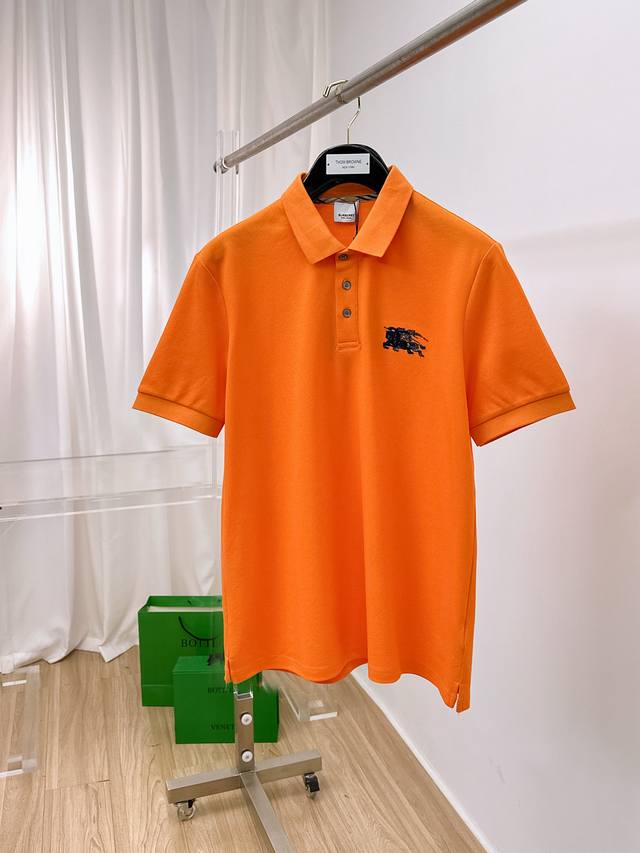 BURBERRY 2025 Spring/Summer new men's short-sleeved Polo shirt, the brand's late