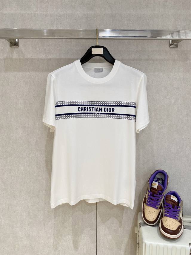 Dior Dior exclusive new original men's casual short-sleeved high-end customizati