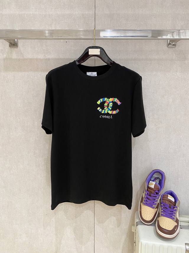 Chanel Chanel exclusive new original men's casual short-sleeved high-end customi